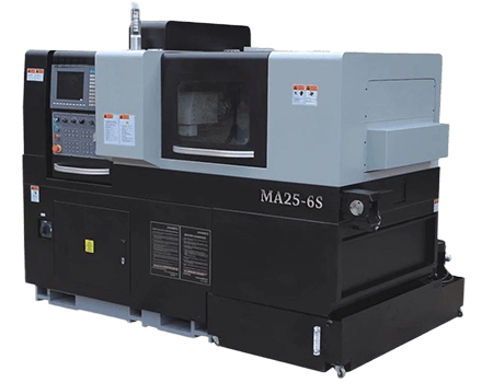 6-axis Double Spindle Swiss CNC Lathe MA20-6S/MA25-6S/MA25-6S/MA25-6SP Series